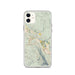 Custom Snoqualmie Washington Map Phone Case in Woodblock