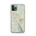 Custom Snoqualmie Washington Map Phone Case in Woodblock