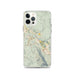 Custom Snoqualmie Washington Map iPhone 12 Pro Phone Case in Woodblock