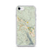 Custom Snoqualmie Washington Map Phone Case in Woodblock