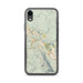 Custom Snoqualmie Washington Map Phone Case in Woodblock