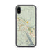 Custom Snoqualmie Washington Map Phone Case in Woodblock