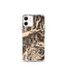Custom Snowbird Utah Map iPhone 12 mini Phone Case in Ember