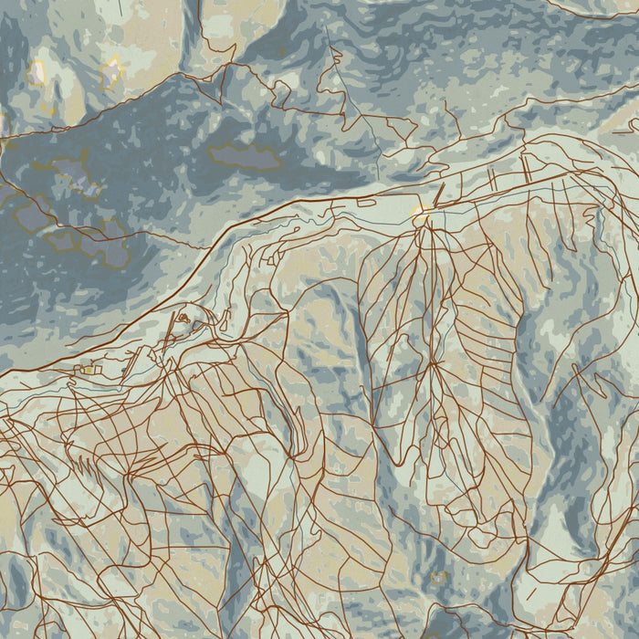 Snowbird Map.pdf Snowbird - Utah Map Print in Woodblock — JACE Maps