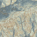 Snowbird Utah Map Print in Woodblock Style Zoomed In Close Up Showing Details
