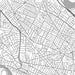 Somerville Massachusetts Map Print in Classic Style Zoomed In Close Up Showing Details