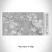Rendered View of Somerville Massachusetts Map Engraving on 17oz Stainless Steel Insulated Cola Bottle