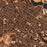 Somerville Massachusetts Map Print in Ember Style Zoomed In Close Up Showing Details