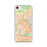 Custom Somerville Massachusetts Map Phone Case in Watercolor