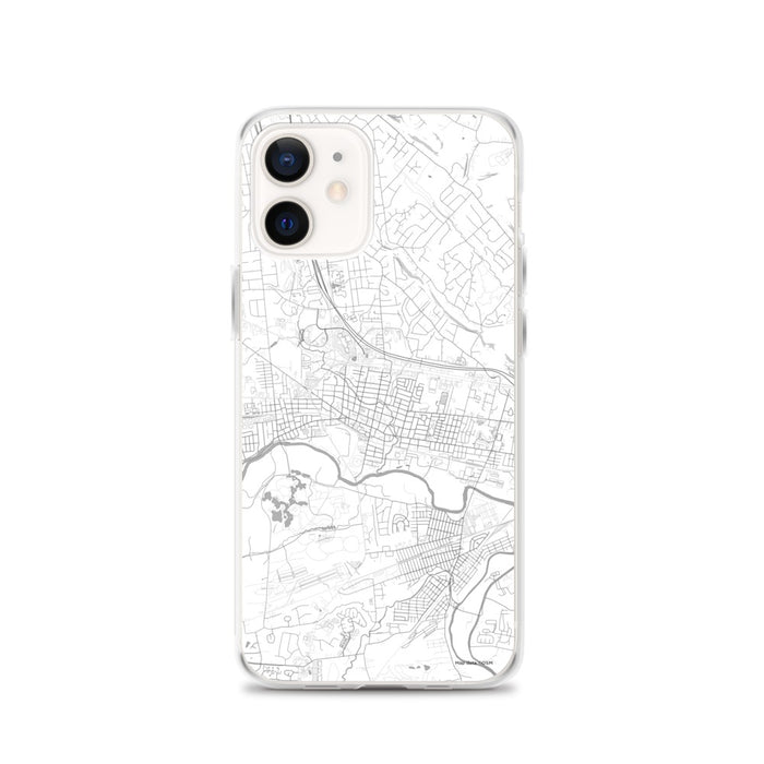 Custom Somerville New Jersey Map iPhone 12 Phone Case in Classic