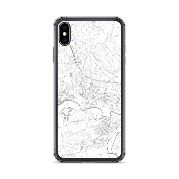 Custom Somerville New Jersey Map Phone Case in Classic