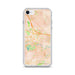 Custom Somerville New Jersey Map Phone Case in Watercolor