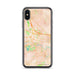Custom Somerville New Jersey Map Phone Case in Watercolor