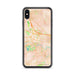 Custom Somerville New Jersey Map Phone Case in Watercolor