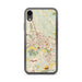 Custom Somerville New Jersey Map Phone Case in Woodblock