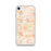 Custom South Bend Indiana Map iPhone SE Phone Case in Watercolor