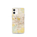 Custom South Bend Indiana Map iPhone 12 mini Phone Case in Woodblock