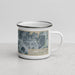 Right View Custom Southlake Texas Map Enamel Mug in Afternoon