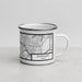 Right View Custom Southlake Texas Map Enamel Mug in Classic