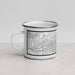Left View Custom Sparks Nevada Map Enamel Mug in Classic