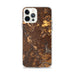 Custom Spokane Washington Map iPhone 12 Pro Max Phone Case in Ember
