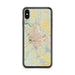 Custom Spokane Washington Map Phone Case in Woodblock