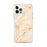 Custom Springdale Arkansas Map iPhone 12 Pro Max Phone Case in Watercolor