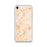 Custom Springdale Arkansas Map iPhone SE Phone Case in Watercolor