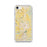 Custom Springdale Arkansas Map iPhone SE Phone Case in Woodblock