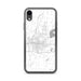 Custom Springfield Ohio Map Phone Case in Classic