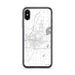 Custom Springfield Ohio Map Phone Case in Classic