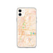 Custom Springfield Ohio Map Phone Case in Watercolor