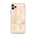 Custom Springfield Ohio Map Phone Case in Watercolor