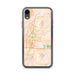 Custom Springfield Ohio Map Phone Case in Watercolor