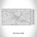 Rendered View of Spruce Pine North Carolina Map Engraving on 17oz Stainless Steel Insulated Cola Bottle