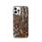 Custom iPhone 12 Pro Spruce Pine North Carolina Map Phone Case in Ember