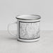 Left View Custom Stamford Connecticut Map Enamel Mug in Classic