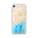 Custom Stamford Connecticut Map iPhone SE Phone Case in Watercolor