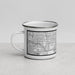 Left View Custom Stanton California Map Enamel Mug in Classic