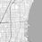 St. Clair Shores Michigan Map Print in Classic Style Zoomed In Close Up Showing Details