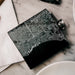 St. Clair Shores Michigan Custom Engraved City Map Inscription Coordinates on 6oz Stainless Steel Flask in Black