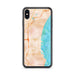 Custom St. Clair Shores Michigan Map Phone Case in Watercolor