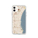 Custom St. Clair Shores Michigan Map Phone Case in Woodblock