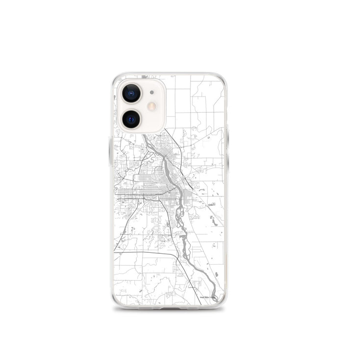 Custom St. Cloud Minnesota Map iPhone 12 mini Phone Case in Classic