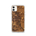 Custom St. Cloud Minnesota Map Phone Case in Ember