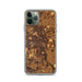 Custom St. Cloud Minnesota Map Phone Case in Ember