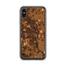 Custom St. Cloud Minnesota Map Phone Case in Ember