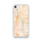 Custom St. Cloud Minnesota Map iPhone SE Phone Case in Watercolor