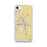 Custom St. Cloud Minnesota Map iPhone SE Phone Case in Woodblock