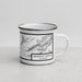 Right View Custom Steamboat Springs Colorado Map Enamel Mug in Classic
